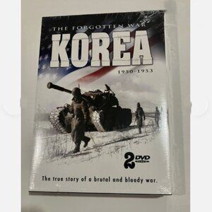 💕 3/$25 💕The Forgotten War Korea 1950-1953 2 DVD Set